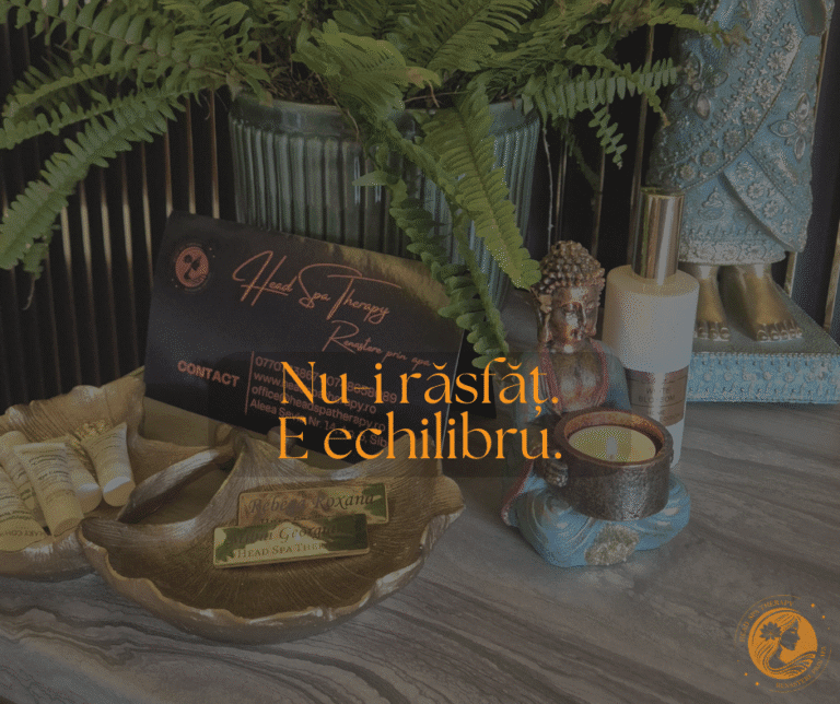 nu este doar răsfăț e și echilibru